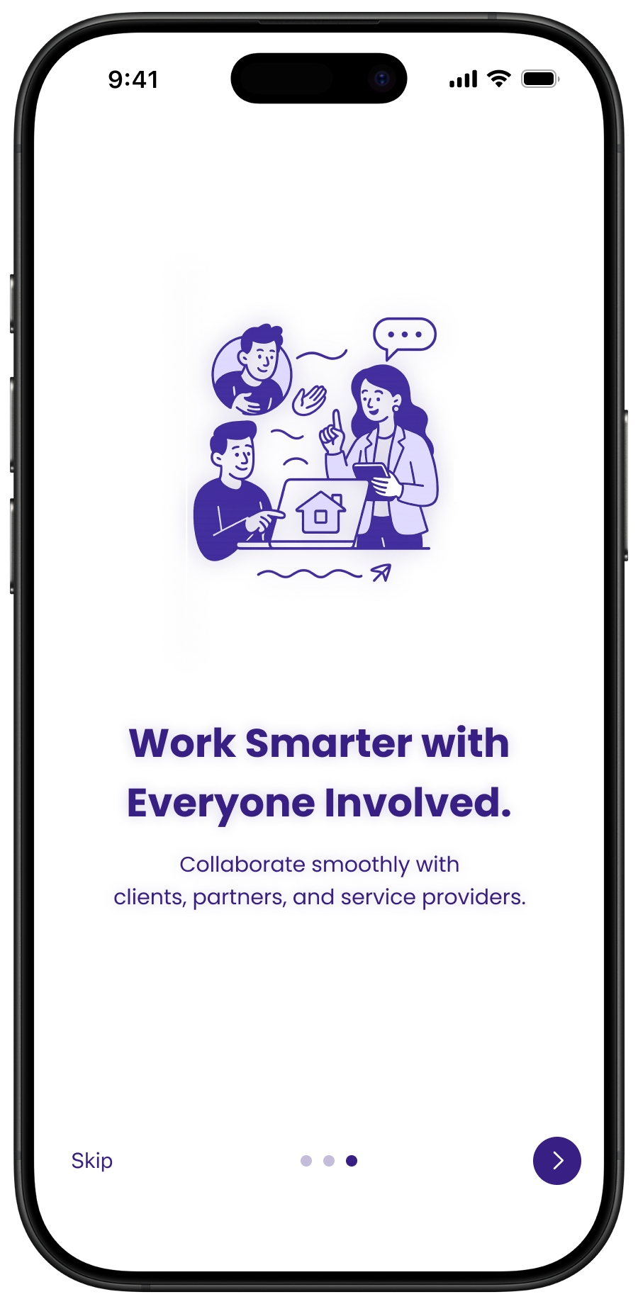 Rialty onboarding: Work smarter with everyone involved